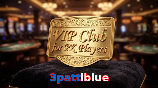 Main screen of 3Pattiblue vip page for PK players